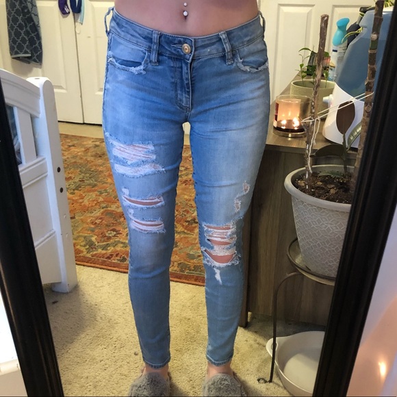 American Eagle Outfitters | Jeans | American Eagle Outfitters Low Rise  Jeggings | Poshmark